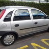 vauxhall corsa 1.2 16v elegance 2002, silver, 5 door long t&amp;t