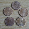 5 GB 1/2 PENNIES WITH FULL LUSTRE