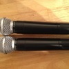 Shure sm58 dual wireless microphone set
