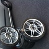 17 inch alloys with brand new tyres