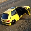 Peugeot 106 gti ( yellow )