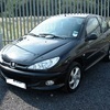 Peugeot 206 1.6 HDI 110 Sport Black... New Cambelt,Fly Wheel and Clutch