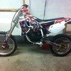 Honda cr 80 rebuilt from scratch big wheel