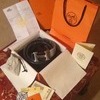 *** HERMES *** Black Belt Silver Buckle (BRAND NEW!!!)