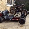 Honda gx200cc 2 seater go kart
