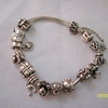genuine pandora charm bracelet all silver