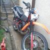 kmx 200 registered as a 125cc