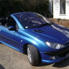 Peugeot 206cc Convertible   for sale or swap for large van eg Renault Master