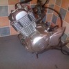 Ybr 125cc engine with carb an exhaust runs fine.