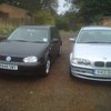 2000 /2001(X) BMW 320 D &amp; 1999 (V) VOLKSWAGEN GOLF 1.4 3DR... SWAP BOTH FOR AUDI A4