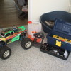 Traxxas 2.5 nitro truck with accessories