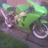 Kawasaki ZX6R ninja Race Bike/Track Bike