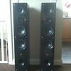 dst floor standing speakers, 600whatts per speaker