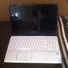New! Sony Vaio laptop (white)