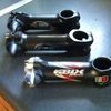 three road bike stems