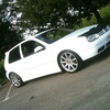 Volkswagen golf gt-tdi remapped,in ford frozen diamond white,