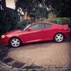 Hyundai coupe 2002 2.0 red