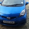 Toyota aygo blue low miles and warranty 60reg excellent condition