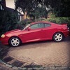 Hyundai coupe 2002 2.0 custom plate