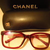 AUTHENTIC CHANEL GLASSES WITH CASE AND CERTIFICATE. SPECTACLES FRAMES