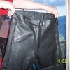 Route 66 leather motorcycle trousers (NEW)