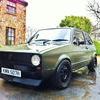 Mk1 Golf GTI (Stanced Euro Fast VW BBS Track G60 ABF Classic)