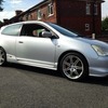 Honda civic type r ep3 satin silver