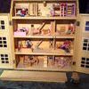 dolls house good condition  not painted with EXTRA accessories