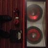 *RING ME SENSIBLE OFFER*Rectangle Sub with two twin 10inch 500watt Speakers with Alpine MRP-M350 Amp