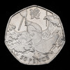 2011 50p coin - London Olympics – Canoeing