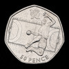 2011 50p coin - London Olympics – Handball