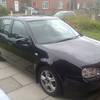 vw golf 1.6 16 valve black!