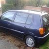 VW polo 1.6 8v  5 door manual  1997 (n reg)