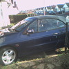 renault megan convertable dark blue lovely car