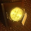 Mens michael kors lexington chronograph gold