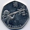 Olympic Shooting 50p 2012