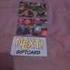 3 next gift cards, 2 with £20, 1 with £30