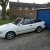 xr3i convertible 1989 in white