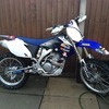 2008 Yamaha YZ250 F ( four stroke) SWAP MINI COOPER