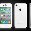 Apple iphone 4s white" and Logitech surround sound system.