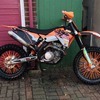 2008 Ktm sxf 450 swap for small van