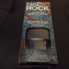 Nail rock glitter bright blue varnish