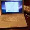 white  macbook 100 gig hard drive 1 gig ram 15 inch