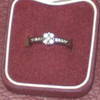 9ct white gold diamond ring