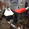 honda xr 600cc super moto project nickel plated