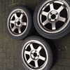 Genuine rota grid alloy wheels with tyres PRICE DROP £150*******