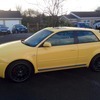 AUDI S3 rare yellow 2002