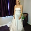 size 10 ivory wedding dress