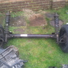 skoda felicia rear beam