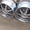 lenso S73 19" ceramic polished unquie wheels 4x108